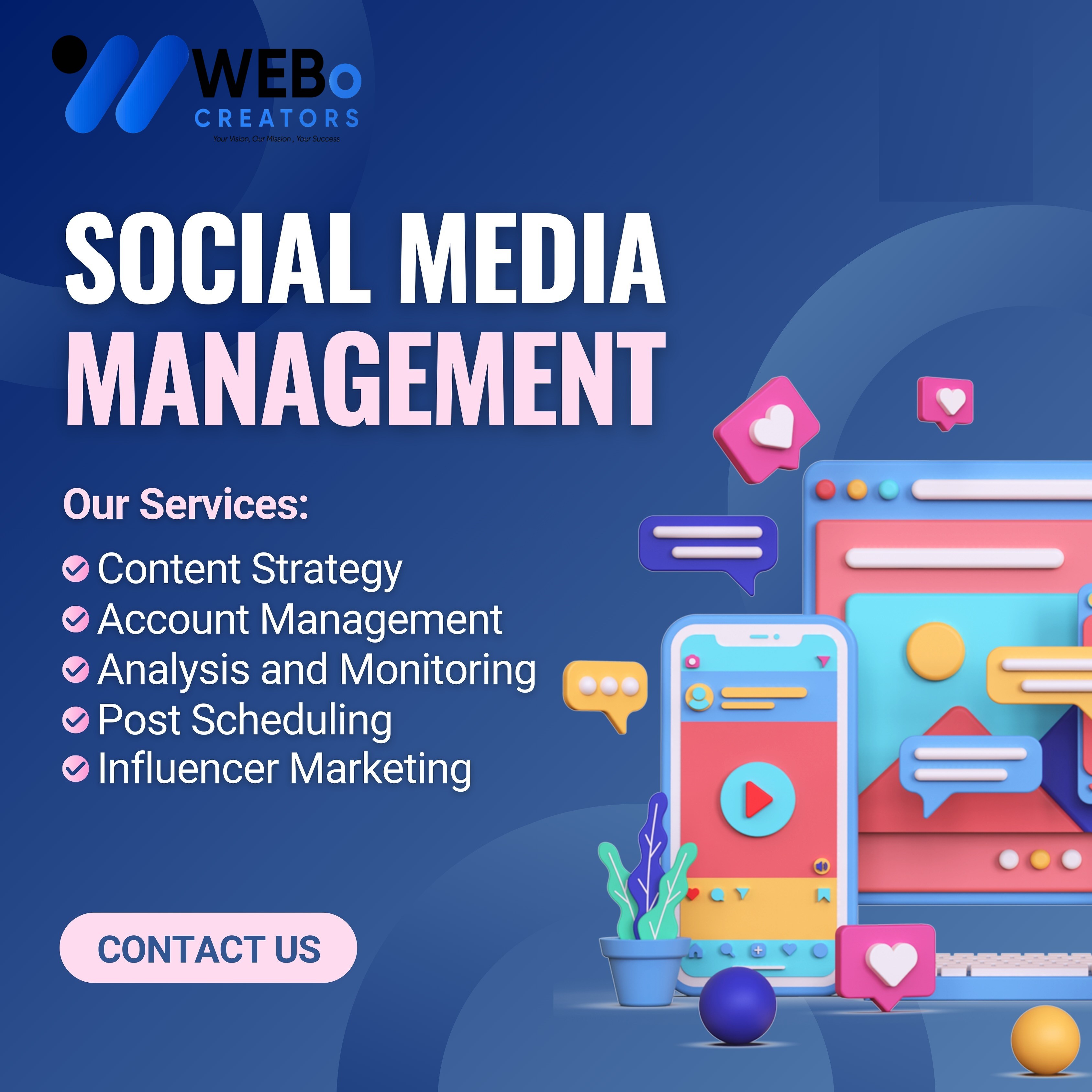 Social Media Management Services, Marketing & Optimization Company in Detroit ,MI