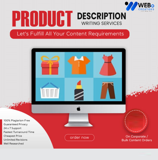 Product Description Writing Services | Best Digital Marketing Agency | Web Design in Detroit ,MI for online stores