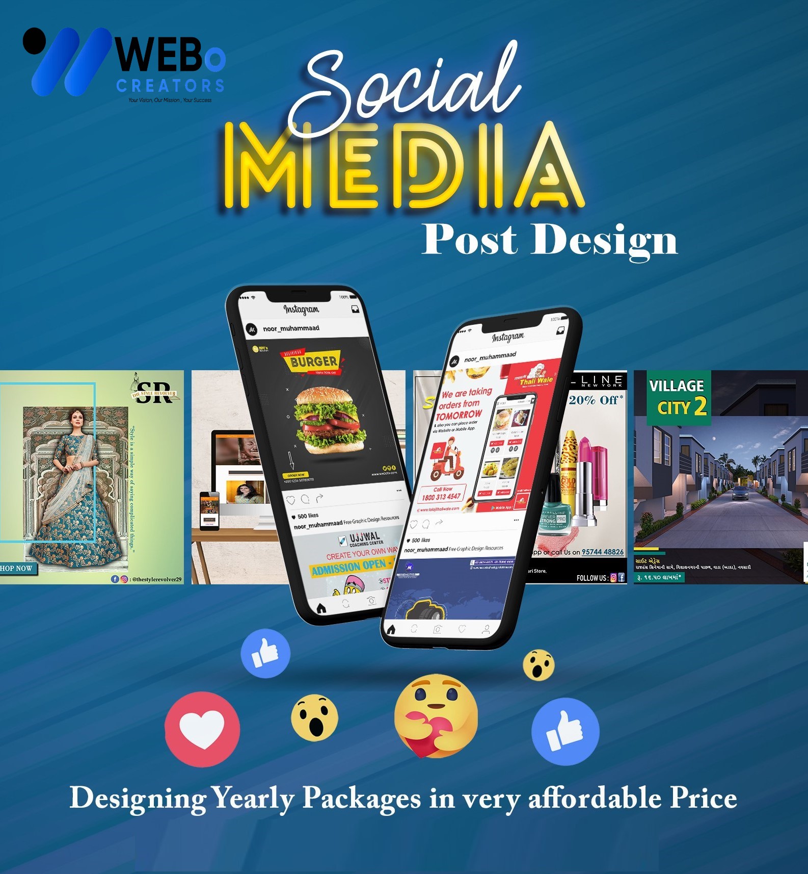 Social Media Post Design Services in Detroit ,MI for Businesses and Brands