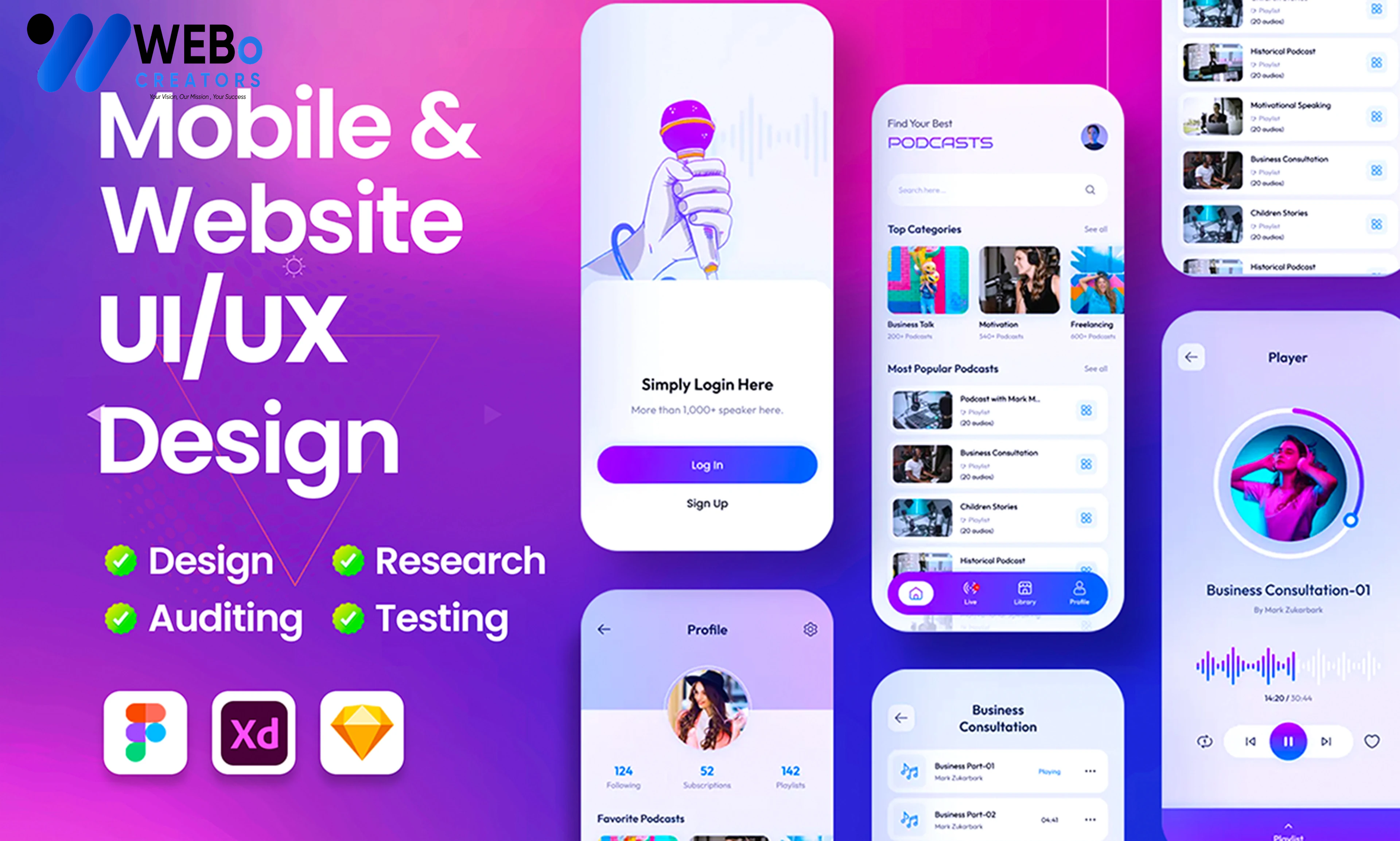 Flutter App UI/UX Design | Beautiful Flutter Interface Design in Detroit ,MI