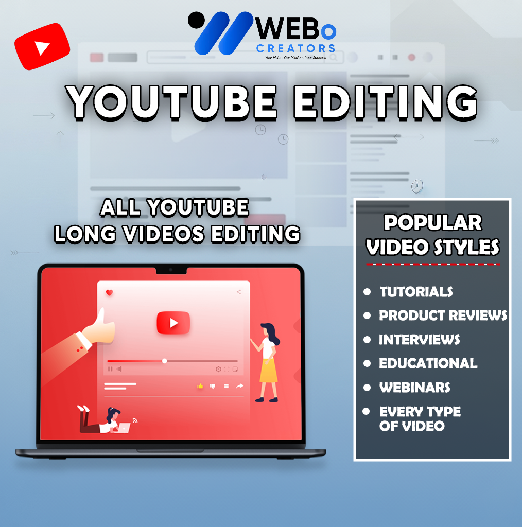 YouTube Video Editing Services at Affordable Cost - Hire Experienced YouTube Video Editors in Detroit ,MI